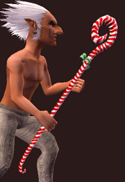 Candy-Striped Crook (Equipped)