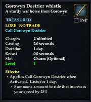 Gorowyn Destrier Whistle