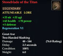 Stoneblade of the Titan