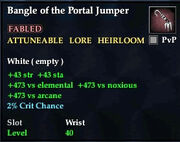 Bangle of the Portal Jumper