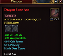 Dragon Bone Axe