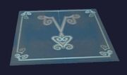 Azure rug of the forsaken visible