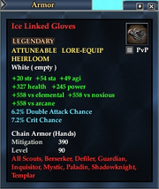 Ice Linked Gloves