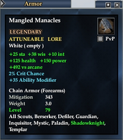 Mangled Manacles