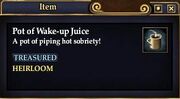 Pot of Wake-up Juice
