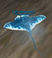 A gliding wave