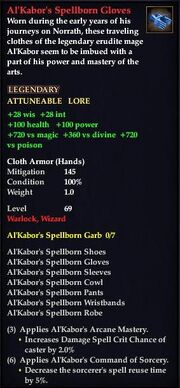 Al'Kabor's Spellborn Gloves