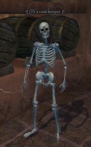 A cask keeper