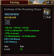 Earhoop of the Roosting Harpy