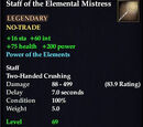 Staff of the Elemental Mistress