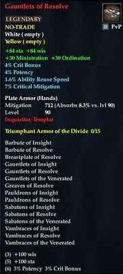 Gauntlets of Resolve
