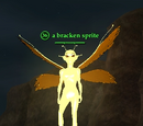 A bracken sprite