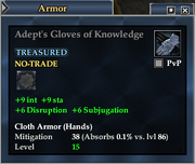 Adept's Gloves of Knowledge