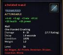 A twisted wand