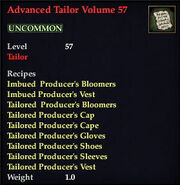 Advanced Tailor Volume 57