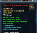 Gloves of the Toxxulian Strider