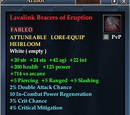 Lavalink Bracers of Eruption