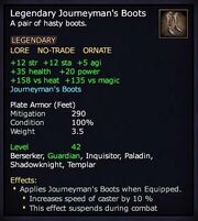 Legendary Journeyman's Boots (plate)