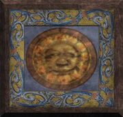Painting of the Sun God (Visible)