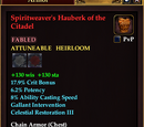 Spiritweaver's Hauberk of the Citadel