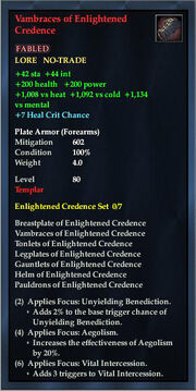 Vambraces of Enlightened Credence