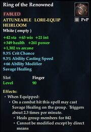Ring of the Renowned