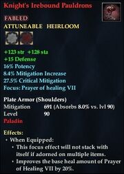 Knight's Irebound Pauldrons