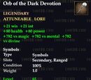 Orb of Dark Devotion