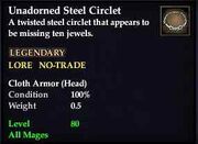 Unadorned Steel Circlet