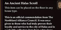 An Ancient Halas Scroll