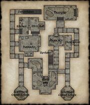 Map of Crushbone Keep Ground Floor