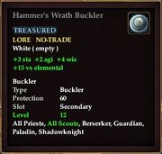 Hammer's Wrath Buckler