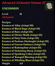 Advanced Alchemist Volume 21