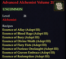 Advanced Alchemist Volume 21