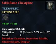Sableflame Chestplate