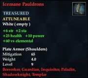 Icemane Pauldrons