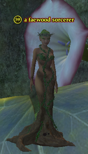 A faewood sorcerer