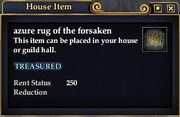 Azure rug of the forsaken