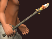 Wand of Divine Fear (Equipped)