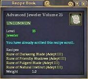 Advanced Jeweler Volume 25