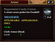 Peppermint Candy Crown