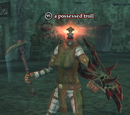 A possessed troll