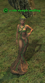 A vale nymph seedling