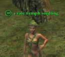 A vale nymph seedling