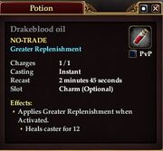 Drakeblood oil