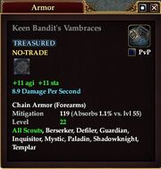 Keen Bandit's Vambraces