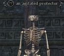 An agitated protector