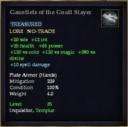 Gauntlets of the Gnoll Slayer