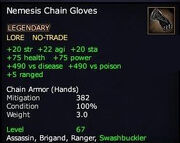 Nemesis Chain Gloves