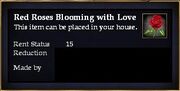 Red Roses Blooming with Love